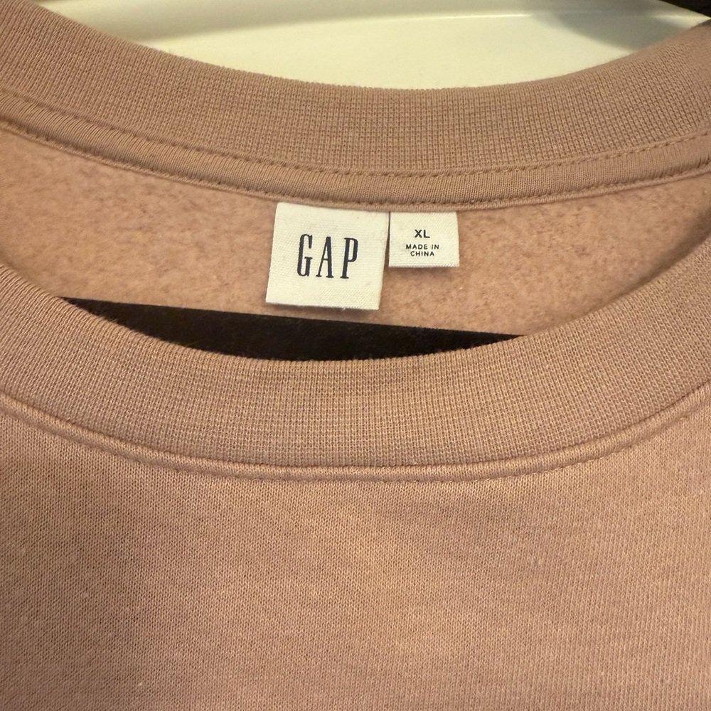 Gap Peanuts Western Look Howdy Oversized Graphic Sweatshirt Size XL - Picture 5 of 7